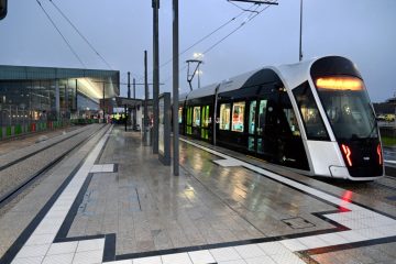 Mobilität / Mit der Tram zum Flughafen: Betrieb auf dem neuen Abschnitt soll ab Anfang März laufen
