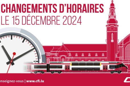 Luxemburg / Mehr Züge und angepasste Verbindungen: CFL veröffentlicht neue Zugfahrpläne