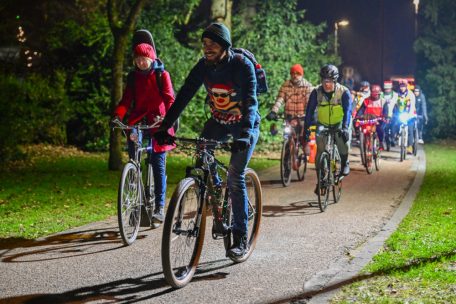 Luxemburg-Stadt / „Christ-Mass Bike Ride“ am Freitagabend