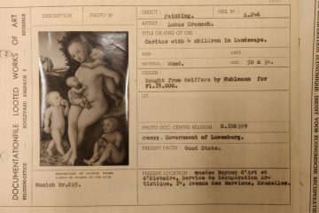 La spoliation des biens juifs (6) / La restitution, une affaire d’élite?