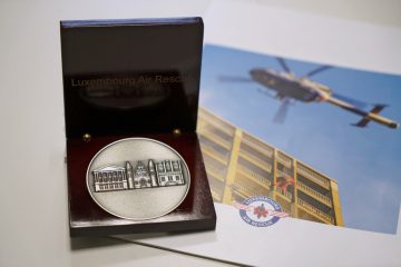 Auszeichnung / Luxembourg Air Rescue erhält Prix Benelux für Rettungseinsatz in Lüttich