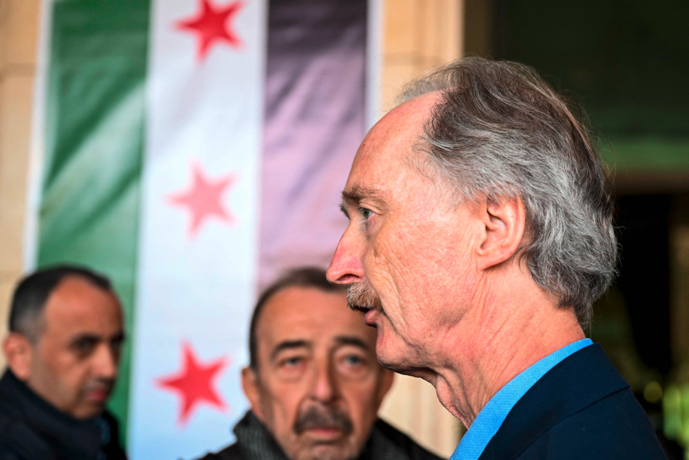 Sorge vor Eskalation / UN-Sondergesandter für Syrien fordert „freie und faire Wahlen“