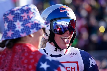 Ski alpin / Comeback mit 40: Lindsey Vonn rast in Weltcup-Punkte