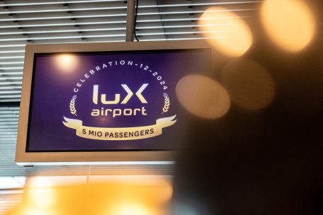 Findel / Lux-Airport bricht Rekord: Erstmals fünf Millionen Passagiere in einem Jahr