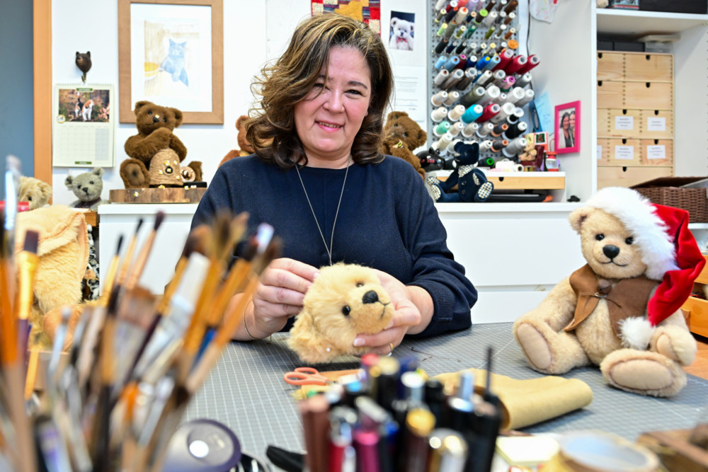 Made in Luxembourg / Tania Schott aus Bissen ist eine international renommierte Teddybär-Künstlerin