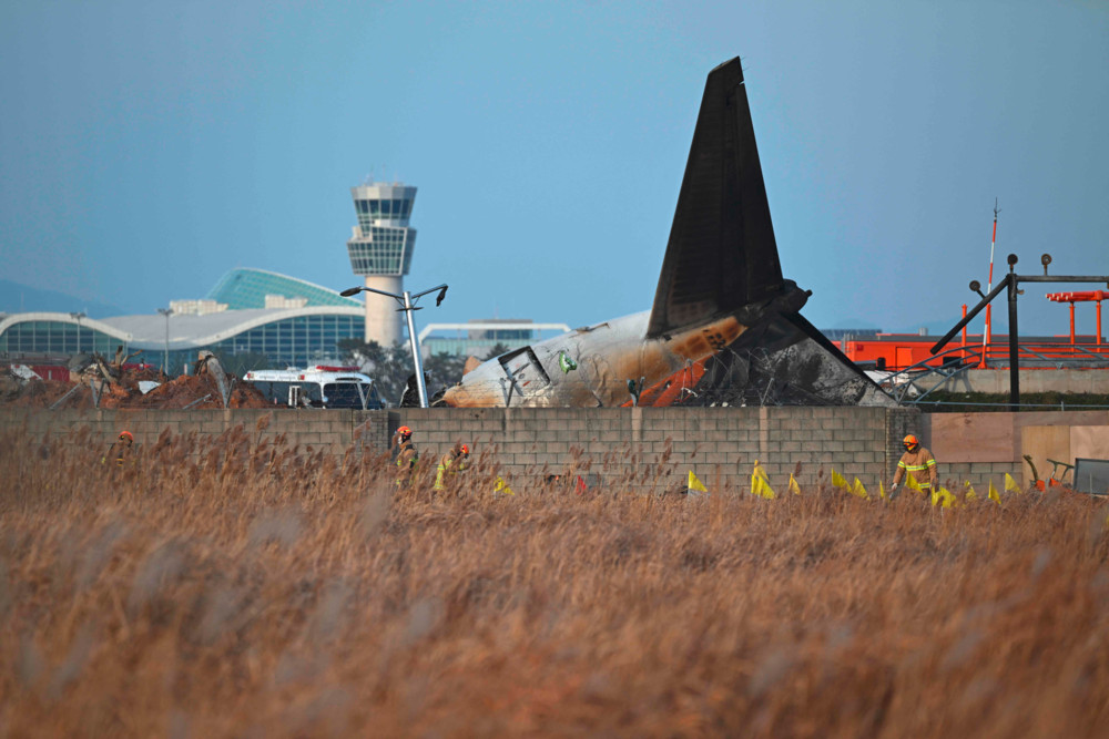 Luftverkehr / Südkorea überprüft nach tödlichem Flugzeugunglück Boeing-Maschinen