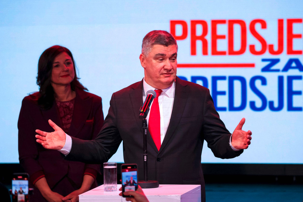 Kroatien / Präsident Milanovic verfehlt sofortige Wiederwahl und muss in Stichwahl