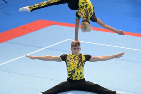 Im April können die Zuschauer bei der Akrobatik-EM in den Genuss einer Turndisziplin kommen, die in Luxemburg noch eher unbekannt ist