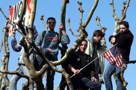 Demonstration gegen den Irakkrieg (2003)