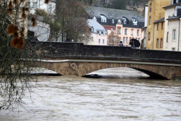 Luxemburg / Warnung vor Hochwassergefahr entlang Alzette und Sauer – Erreichen der Stufe Rot möglich