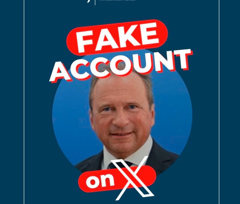 Social Media / Ministerium warnt vor Fake-Account von Gilles Roth