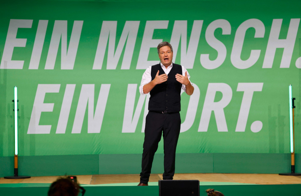 Deutschland / Wahlkampfauftakt der Grünen: Habeck schaltet in den Wahlkampfmodus – und wirbt für Zuversicht