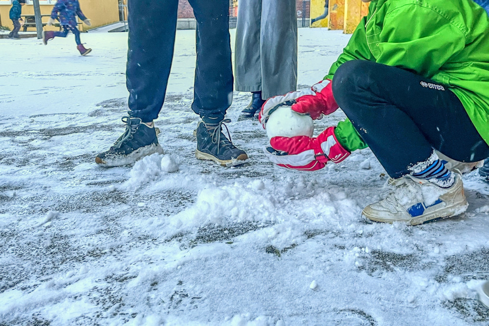 Gelbe Warnstufe / Bis zu 6 Zentimeter Schnee und ein potenzielles Hochwasserrisiko
