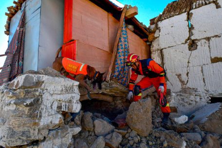 Tibet / Rettungskräfte suchen nach schwerem Erdbeben nach Überlebenden