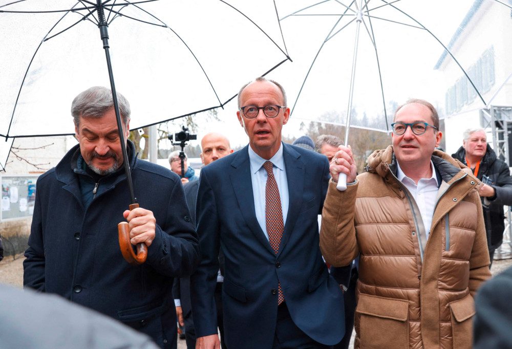 Deutschland / Friedrich Merz besucht Markus Söder in Bayern