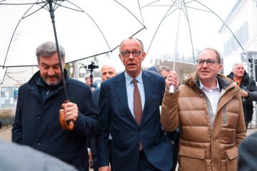 Deutschland / Friedrich Merz besucht Markus Söder in Bayern