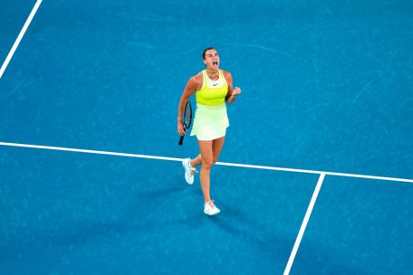 Australian Open / Sabalenka siegt und tanzt auf dem Court