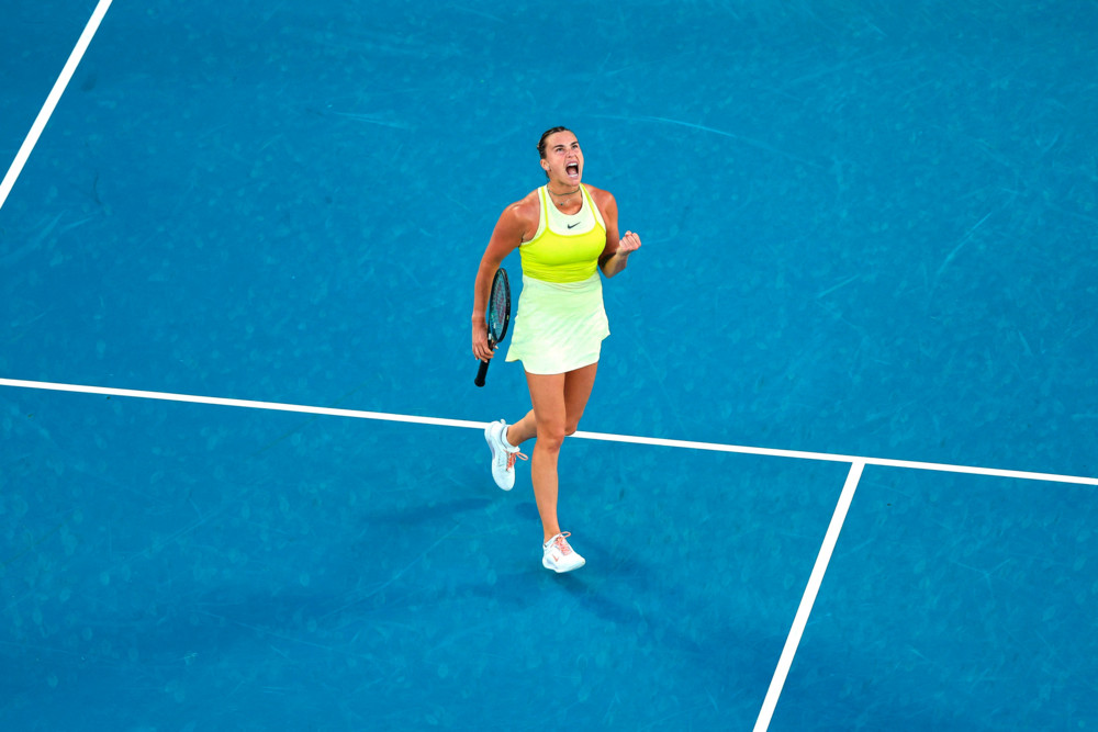 Australian Open / Sabalenka siegt und tanzt auf dem Court