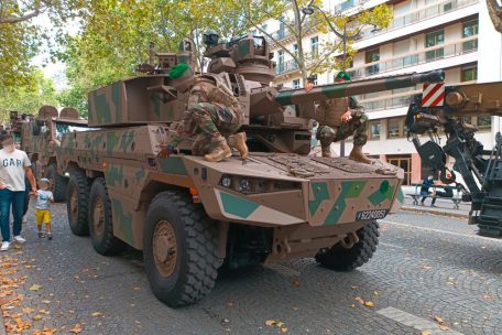 Eher nicht zum doppelten Nutzen: ein Jaguar der französischen Armee