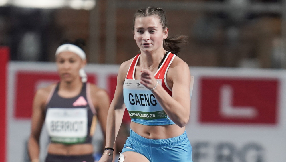 Leichtathletik / Camille Gaengs Feuertaufe auf der internationalen Bühne