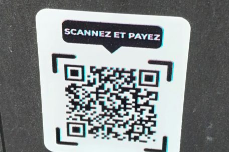So sehen die gefälschten QR-Codes aus
