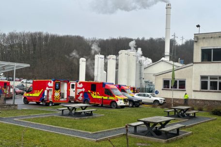 Sieben bis acht Krankenwagen waren vor Ort