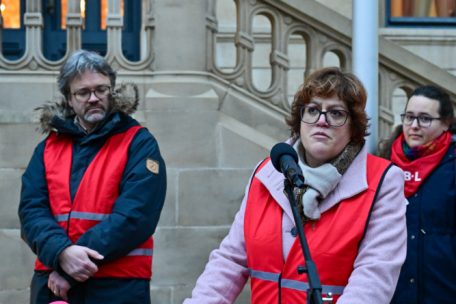 SEW-Chefin Joëlle Damé redete Tacheles