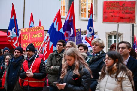 Unter den Teilnehmern waren auch einige Parlamentarier