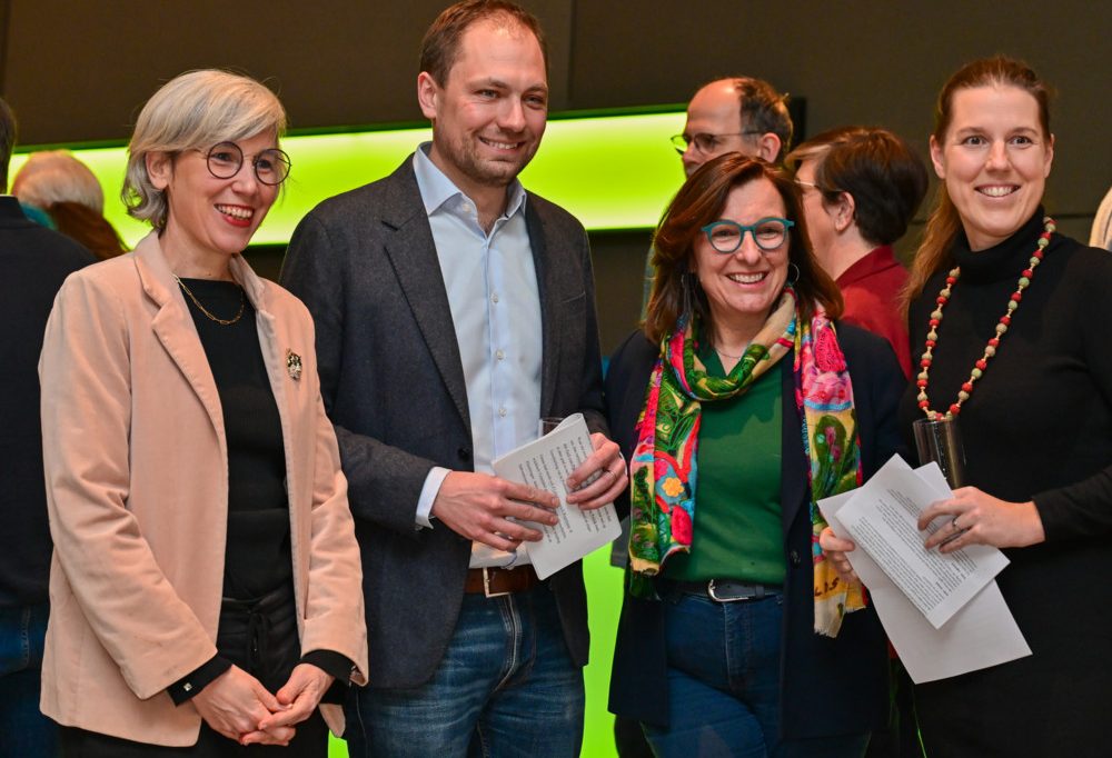 Neujahrsempfang / Grüner Wind bei Starkregen: „déi gréng“ bei ihrem Einstand in Hesperingen