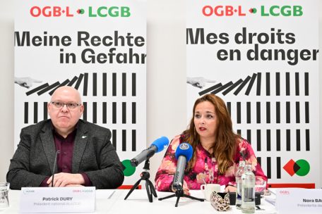 gewerkschaftsfront.lu / Die De-facto-Einheitsgewerkschaft: OGBL und LCGB intensivieren Zusammenarbeit