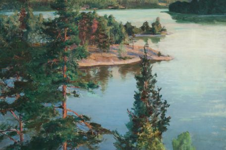 Prinz Eugen, Orlången-See, Balingsta, 1891Öl auf Leinwand, 90 x 81 cm, Prins Eugens Waldemarsudde, Stockholm