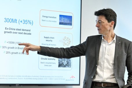 Henri Reding ist seit April 2023 „Country Head Luxembourg“ bei ArcelorMittal