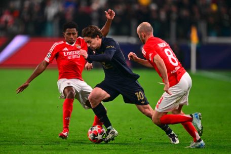 Champions League / Barreiro und Benfica nach 2:0-Sieg bei Juventus in der Zwischenrunde