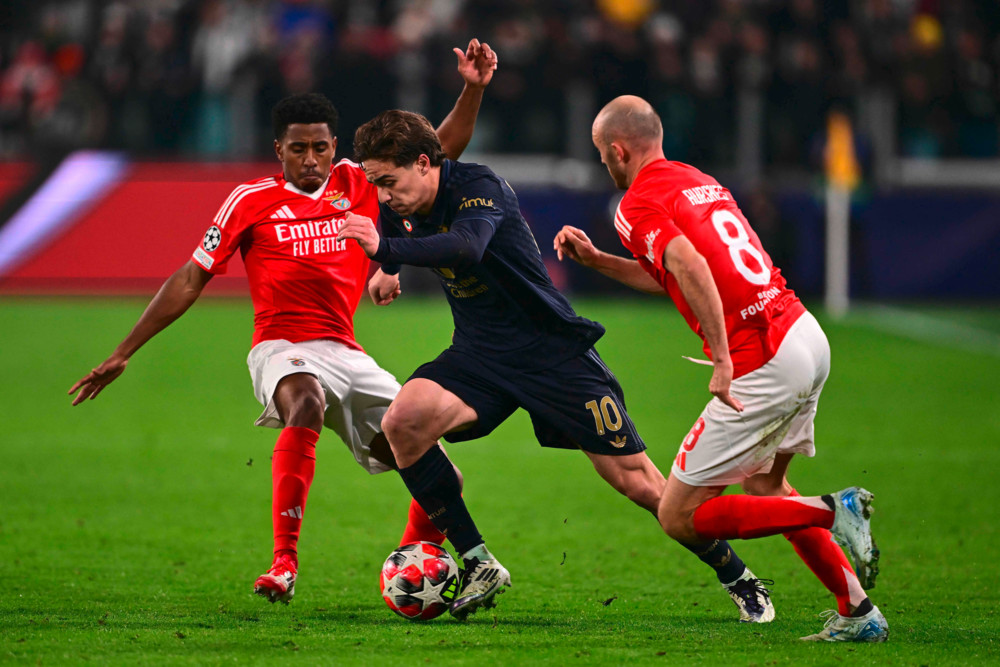 Champions League / Barreiro und Benfica nach 2:0-Sieg bei Juventus in der Zwischenrunde