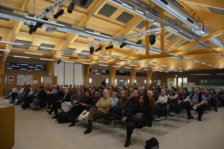 Die Vorstellung der Pläne stieß auf großes Interesse