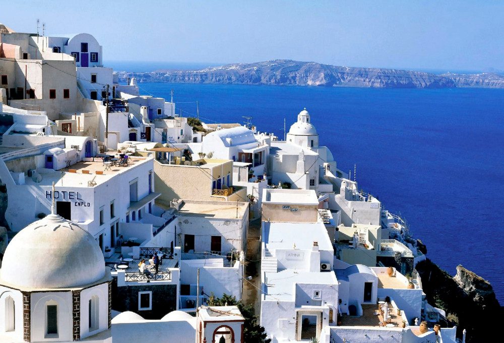 Griechenland / Leichte Vulkanaktivität auf Santorini