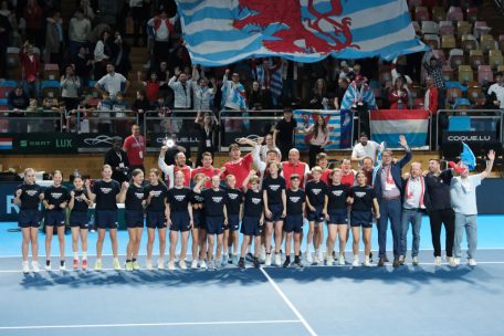 Davis Cup / „Wie im Drehbuch“: FLT-Präsident Claude Lamberty über den Aufstieg in Weltgruppe I