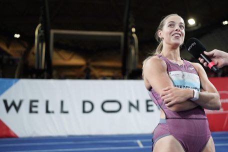 Leichtathletik / Von Rekord zu Rekord: Patrizia Van der Weken gewinnt Meeting in Tschechien 