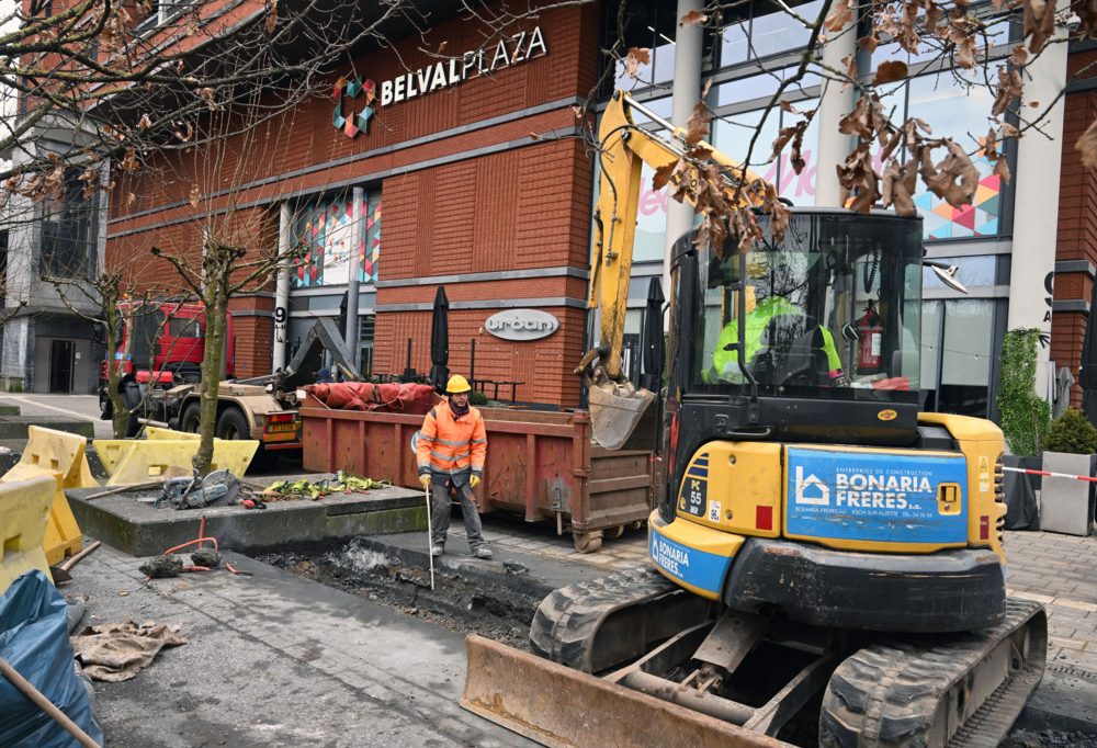 Belval / Vël’OK-Station bei der Rockhal wird repariert