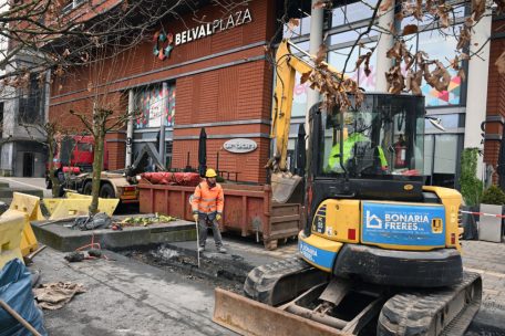 Belval / Vël’OK-Station bei der Rockhal wird repariert