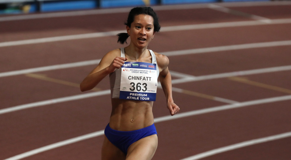 Leichtathletik / Chinfatt mit Landesrekord, Van der Weken ohne Risiko und Grethen in aufsteigender Form