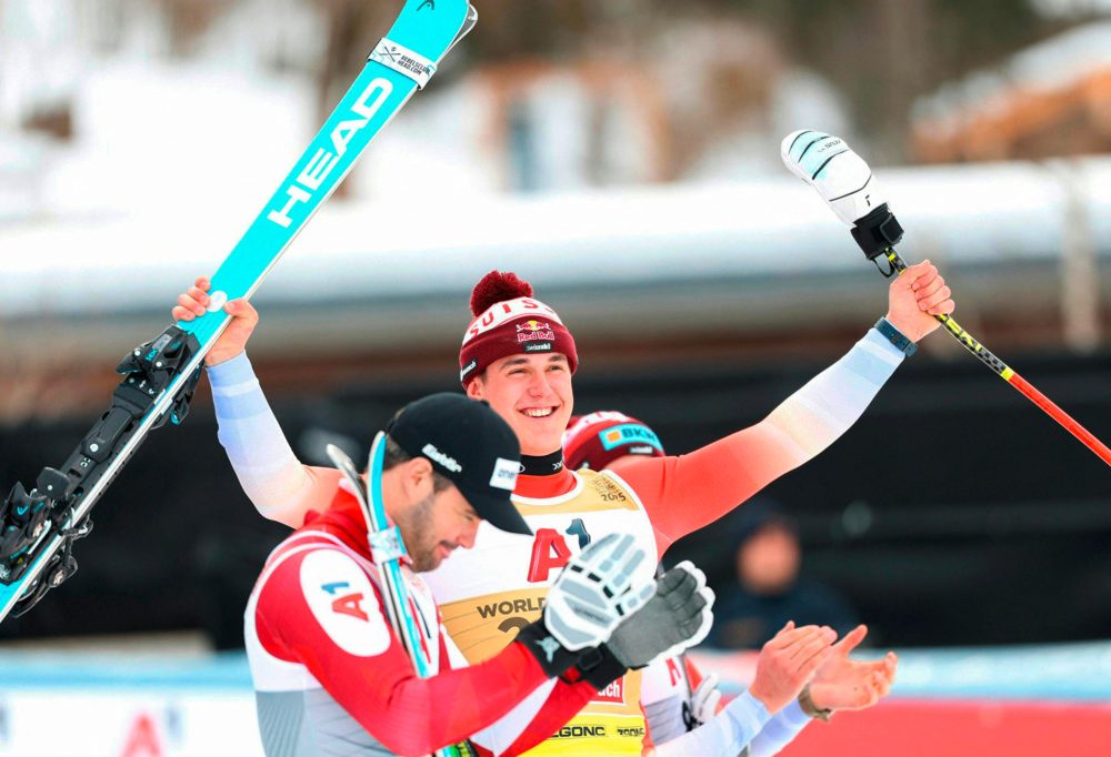 Ski Alpin / Kronprinz von Allmen besteigt den Abfahrt-Thron