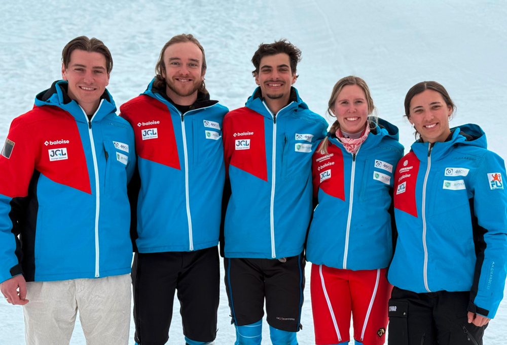 Ski-WM / Luxemburger Quintett am Start in Saalbach