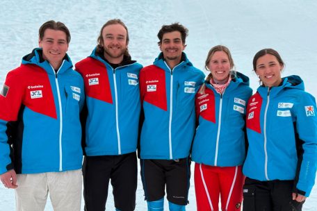 Ski-WM / Luxemburger Quintett am Start in Saalbach