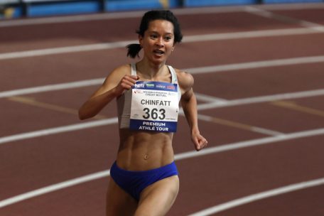 Leichtathletik / Auf Anhieb einen Namen gemacht: Kimberly Chinfatt über ihren Rekordlauf
