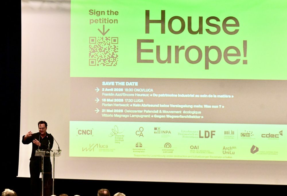 Renovieren statt Neubau / EU-Bürgerinitiative zum Substanzschutz braucht 4.500 Unterschriften in Luxemburg
