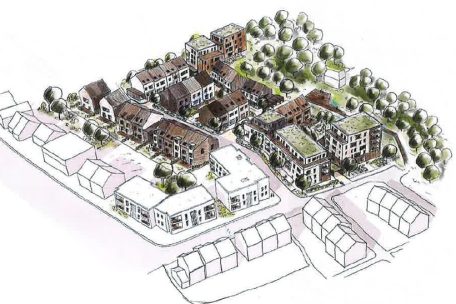 „Ribeschpontergriecht“: Hier werden 77 neue Wohneinheiten entstehen