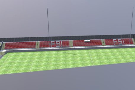 So soll die neue Tribüne aussehen.