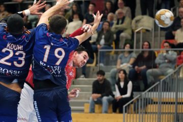 Handball / Starke Abwehr, wichtige Punkte: HBD startet gegen Red Boys erfolgreich in die Play-offs