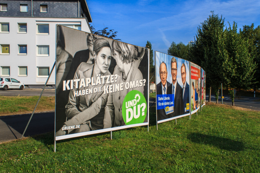 Deutschland / Die Bundestagswahl im Wandel der Zeit